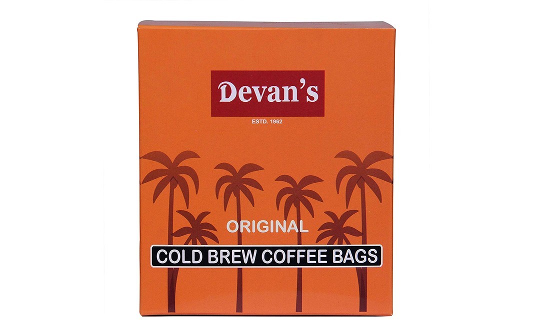 Devan's Original Cold Brew Coffee Bags    Box  5 pcs
